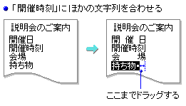 �u�J�Î����v�ɑ��̕���������킹��