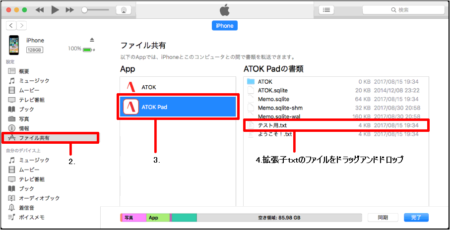 iTunesATOK Pad